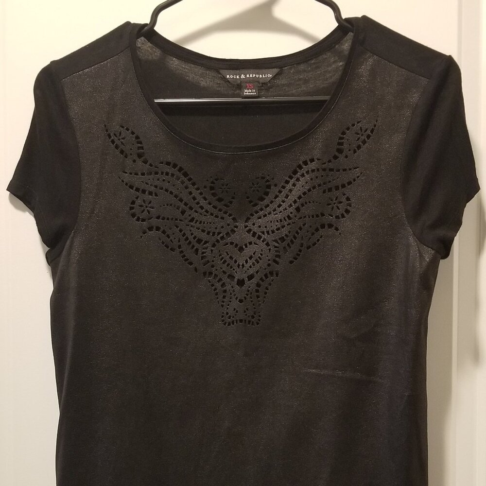 LIKE NEW Women's Rock & Republic XS Boho Blouse